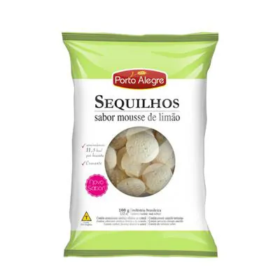 Biscoito Porto Alegre Sequilhos Mousse de Limão 100g
