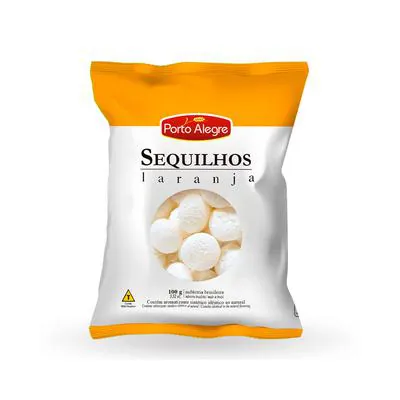 Biscoito Porto Alegre Sequilhos Laranja 100g