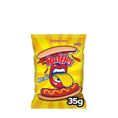 Salgadinho Elma Chips Ruffles Hot Dog 35g