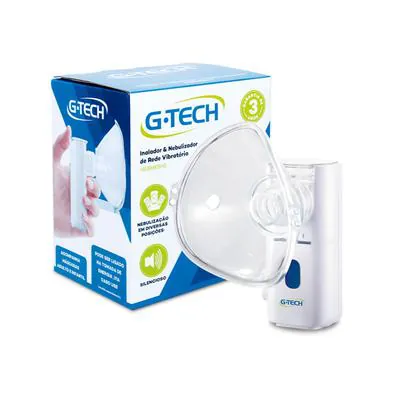 Inalador Nebulizador G-Tech Rede Vibratória G-Tech NEBMESH2