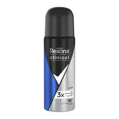 Antitranspirante Aerosol Rexona Clinical Clean 55ml