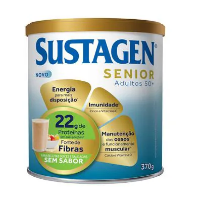 Complemento Alimentar Sustagen Senior Sem Sabor 370g