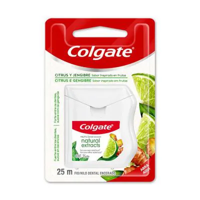 Fio Dental Colgate Natural Extracts Limão 25m