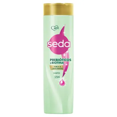 Shampoo Seda Prebióticos+Biotina Força e Crescimento 325ml