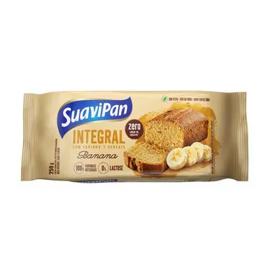 Bolo Suavipan Integral Banana Z/A 250g