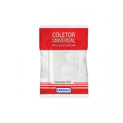 Coletor Esterelizado Farmax Universal 70ml