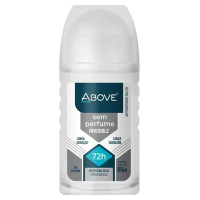 Desodorante Above Roll On Sem Perfume 80ml