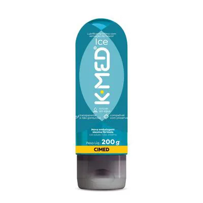 Gel Lubrificante Íntimo Kmed Ice 200g