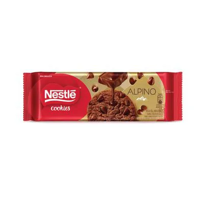 Biscoito Cookie Nestle Sabor Alpino Pacote 60g