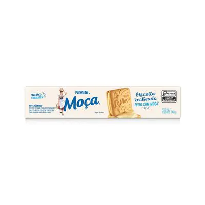 Biscoito Recheado Nestlé Moça Pacote 140g