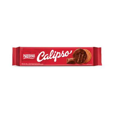 Biscoito Nestlé Calipso Coberto com Chocolate ao Leite Pacote 130g