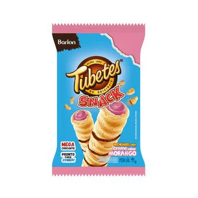 Tubetes Snack Morango 44g