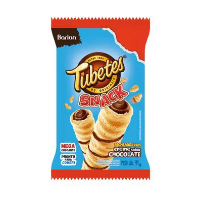 Tubetes Snack Chocolate 44g