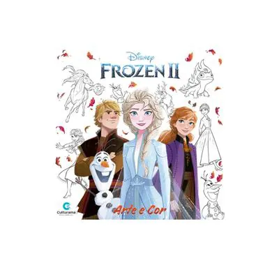 Livro Culturama Arte e Cor Frozen II