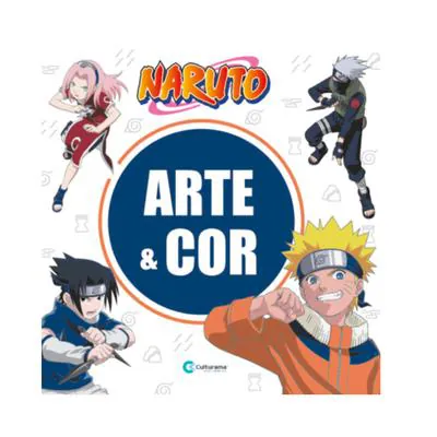 Livro Culturama Arte e Cor Naruto