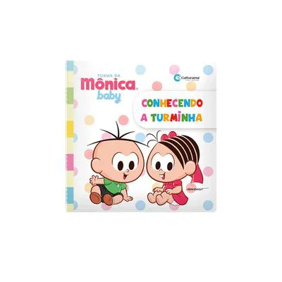 Livro Culturama de Pano Turma da Mônica
