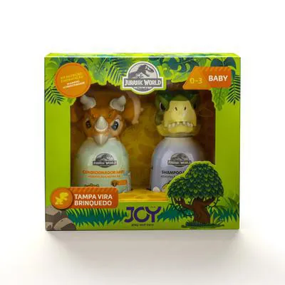 Kit Jurassic World Baby Nutrição e Hidratação Shampoo 200ml+Condicionador 200ml