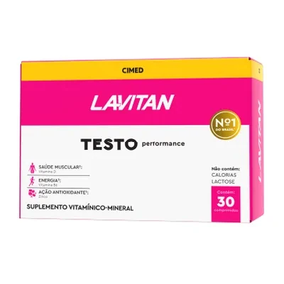 Lavitan Testo Femme 30Caps