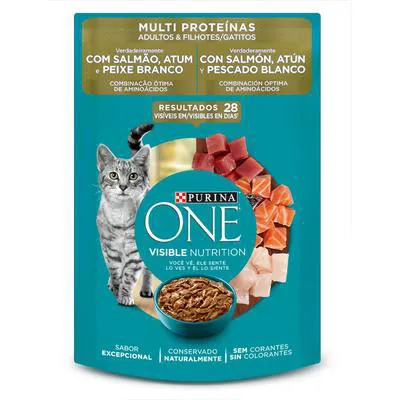 Sache Purina One Gato Multiproteina 85 Gr