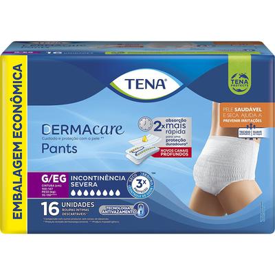 Roupa Íntima Tena Pants Dermacare G/Eg 16 Unidades preço