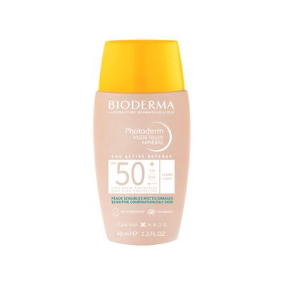 Protetor Solar Bioderma Photoderm Nude Touch Mineral Fps 50+ Cor 2.0 Cobertura Natural E Iluminada 40Ml preço