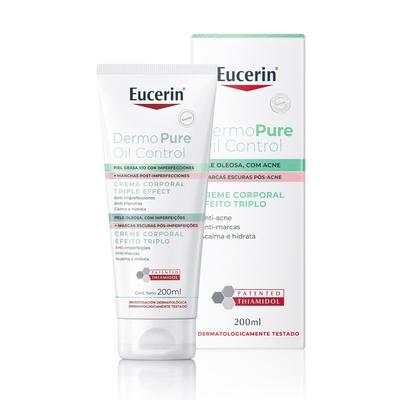 Creme Corporal Eucerin DermoPure Oil Control Efeito Triplo 200ml