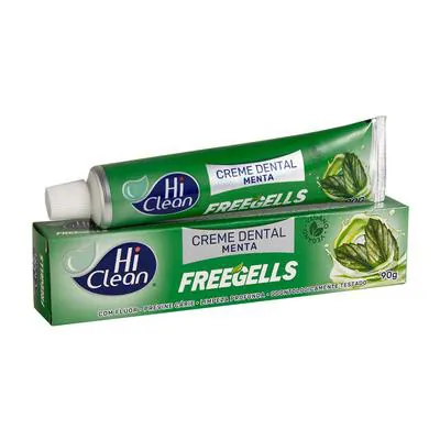 Creme Dental Hi Clean Freegells Menta 90g