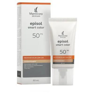 Protetor Solar Episol Smart Color Fps50 40Ml preço
