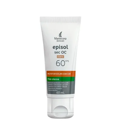 Protetor Solar Facial Episol Sec OC Claro FPS60 60g