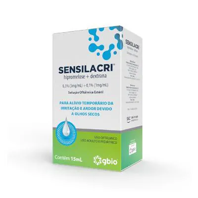 Sensilacri Solução Oftálmica Estéril 15Ml preço