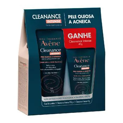 Kit Avene Cleanance Intense Gel 150G+Gts Cleanance Intense Gel 40G preço