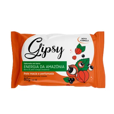 Sabonete Gipsy Energia da Amazônia 80g