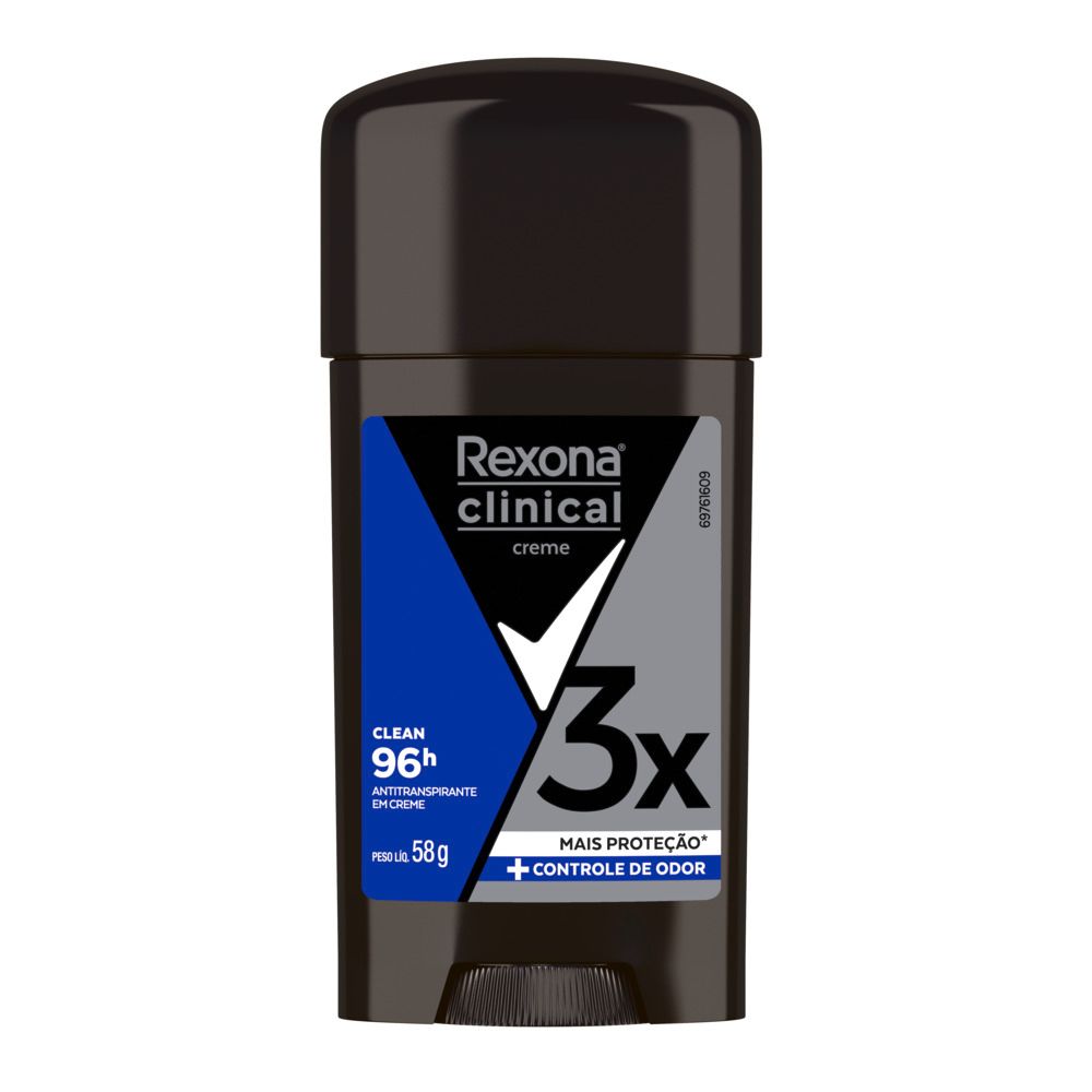 Desodorante Rexona Clinical Stick Men Clean 58g