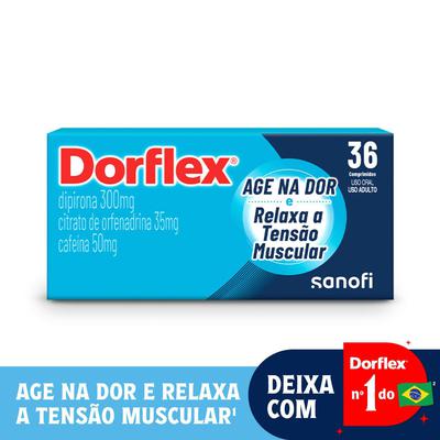 Dorflex Analgésico E Relaxante Muscular 36 Comprimidos preço