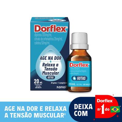 Analgésico E Relaxante Muscular Dorflex Gotas 20Ml preço