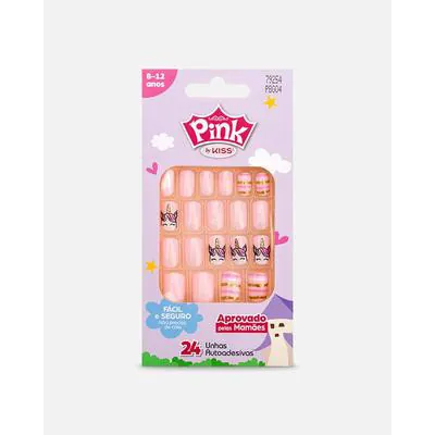 Unhas Kiss Ny Infantil Pink Unicorn preço