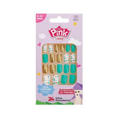 Unhas Kiss Ny Infantil Pink Sweetness preço