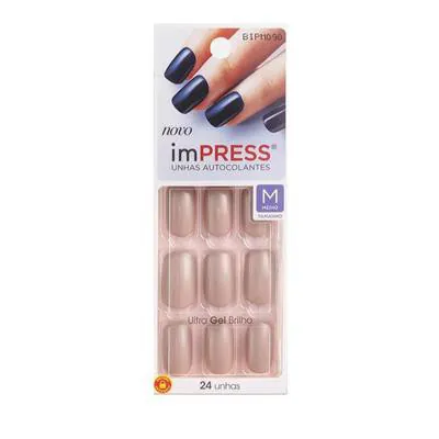 Unhas Kiss Ny Impress Médio Sea Sand preço