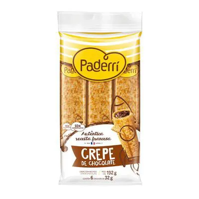 Crepe Paderri Chocolate 192g