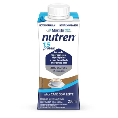 Suplemento Nutricional Nutren 1.5 Protein Café Com Leite 200Ml preço