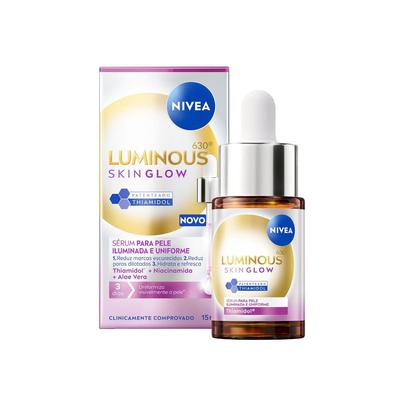 Sérum Facial Nivea Luminous 630 Skin Glow Caixa 15ml Conta-Gotas