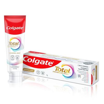 Creme Dental Colgate Total Original Mint Prevenção Ativa 90g