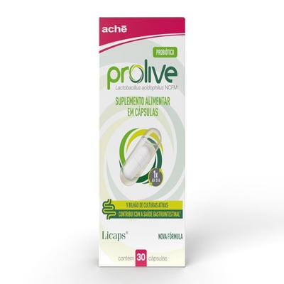 Prolive Suplemento Probiótico 30 cápsulas