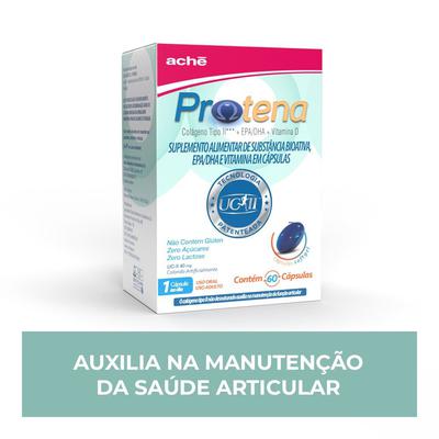 Protena Colágeno Não Hidrolisado Tipo Ii 40Mg + Ômega 3 + Vitamina D 60 Cápsulas preço