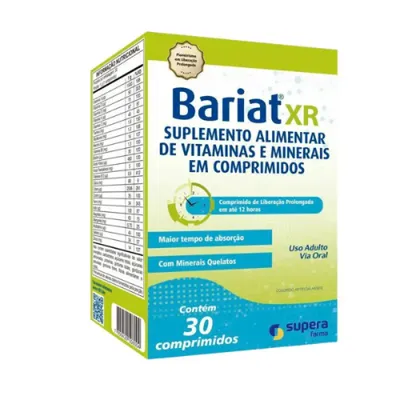 Bariat Xr Suplemento Alimentar 30 Comprimidos
