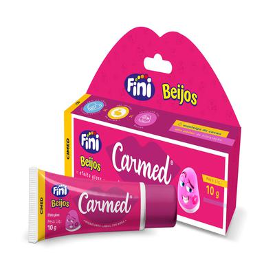 Hidratante Labial Carmed Fini Beijos Cor Rosa 10g