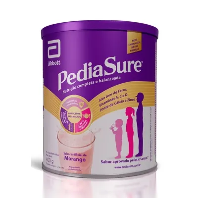 Suplemento Alimentar Infantil Pediasure Morango 400g