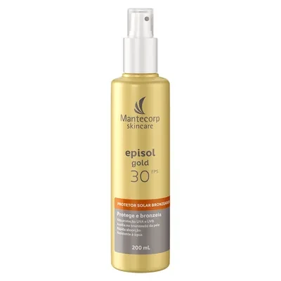 Protetor Solar Episol Gold Spray Fps30 200ml