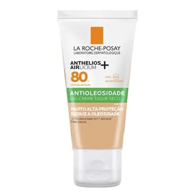 Protetor Solar Facial La Roche Posay Anthelios Airlicium Antioleosidade Cor 2.0 FPS80 40g