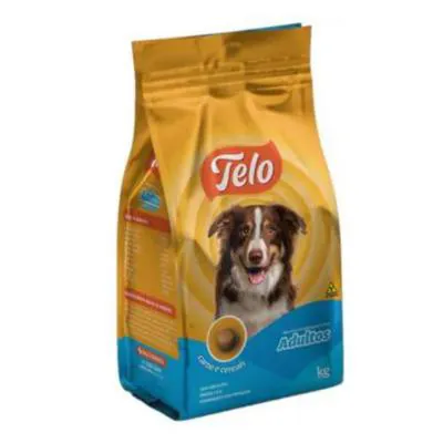 Ração Telo Hiperzoo Dog Adulto Carne e Cereais 1kg